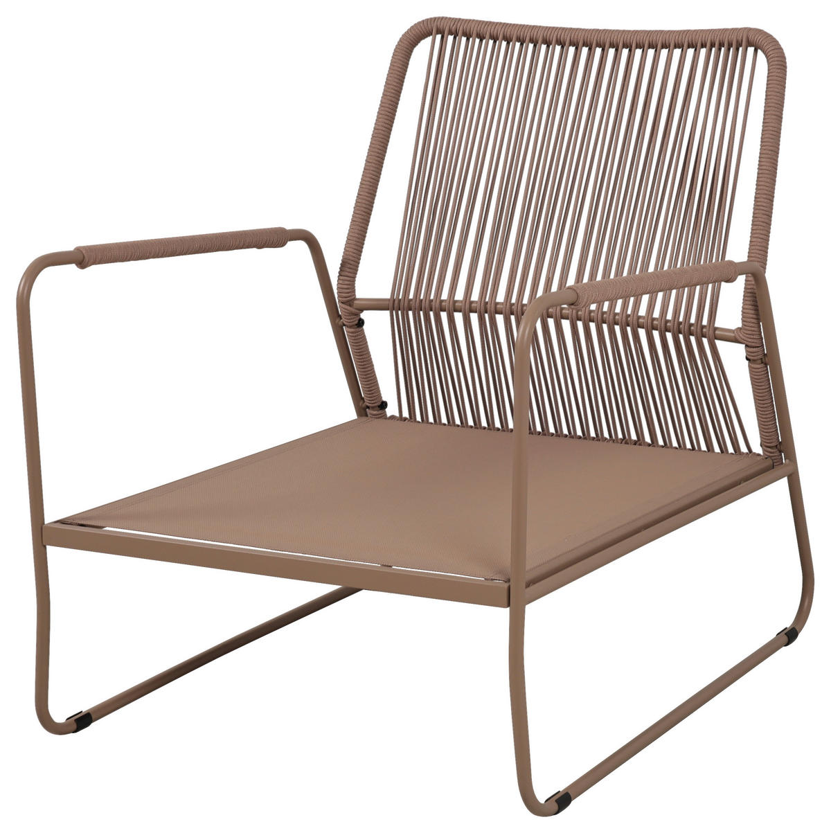 GARTENSET Webstoff Eisen  - Beige/Naturfarben, Design, Textil/Metall - Ambia Garden