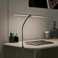 LED-KLEMMLEUCHTE Hayward 80/35/71,5 cm  - Schwarz, Basics, Kunststoff/Metall (80/35/71,5cm) - Novel