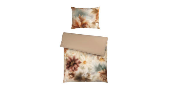 WENDEBETTWÄSCHE Satin 140/200 cm  - KONVENTIONELL, Textil (140/200cm) - Novel