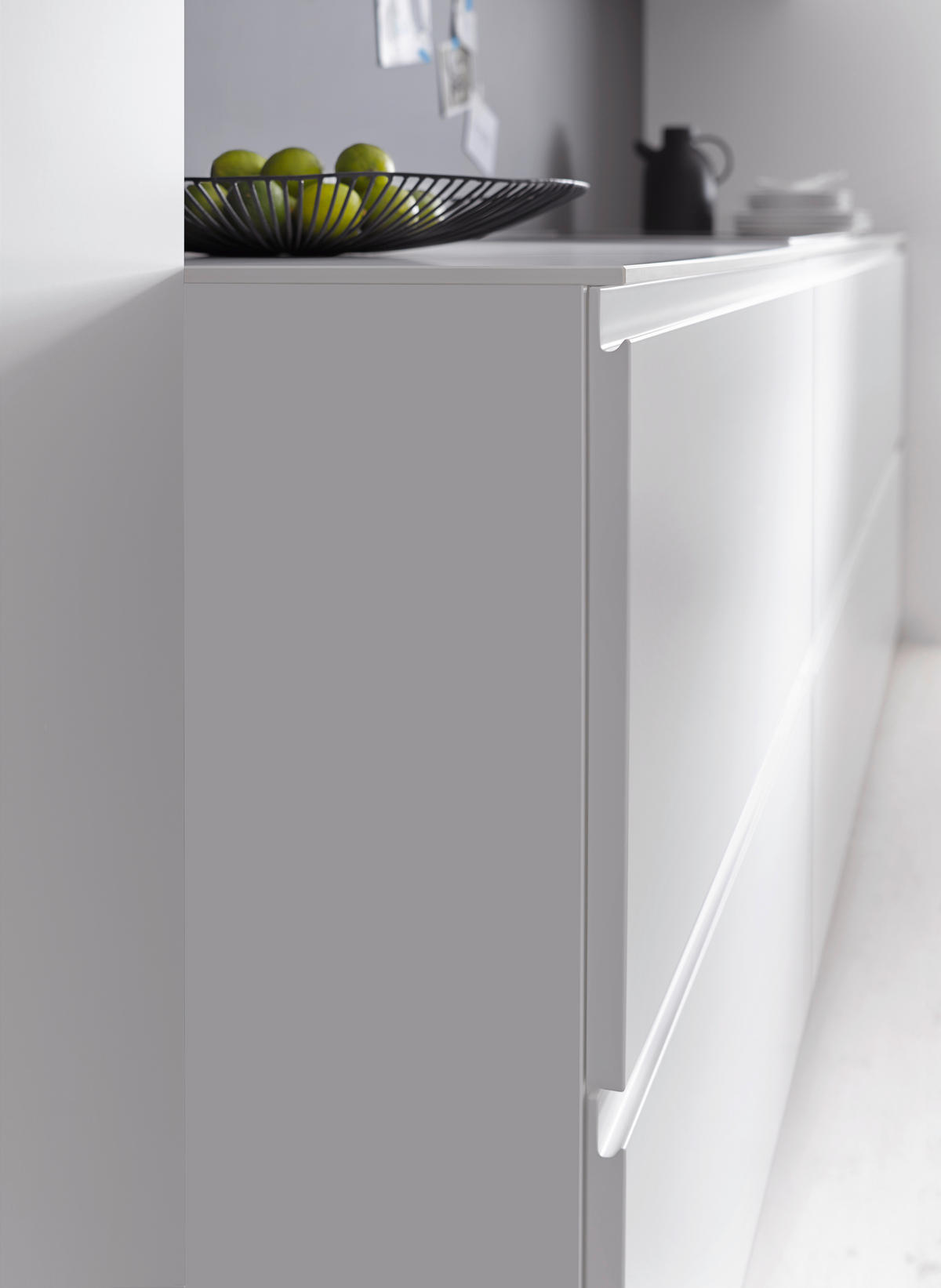 EINBAUKÜCHE SIGMA LACK  - Blau/Anthrazit, Design, Holzwerkstoff - Nolte Küchen