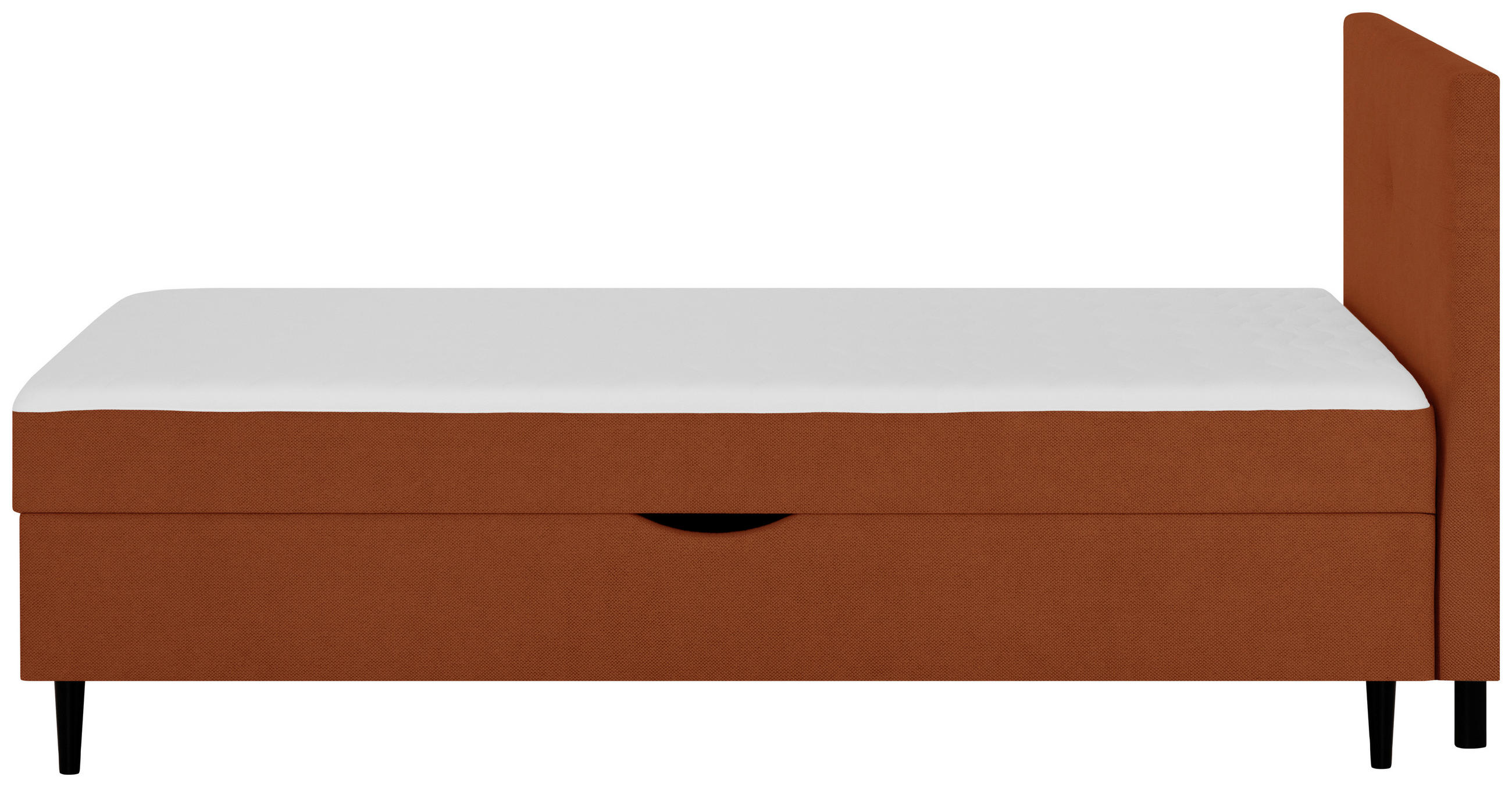 BOXBETT 90/200 cm  in Rot  - Rot, KONVENTIONELL, Textil (90/200cm) - P & B