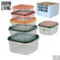 SET POSOD ZA SHRANJEVANJE  Fornord    18/18/9,5 cm         - Basics, umetna masa (18/18/9,5cm)