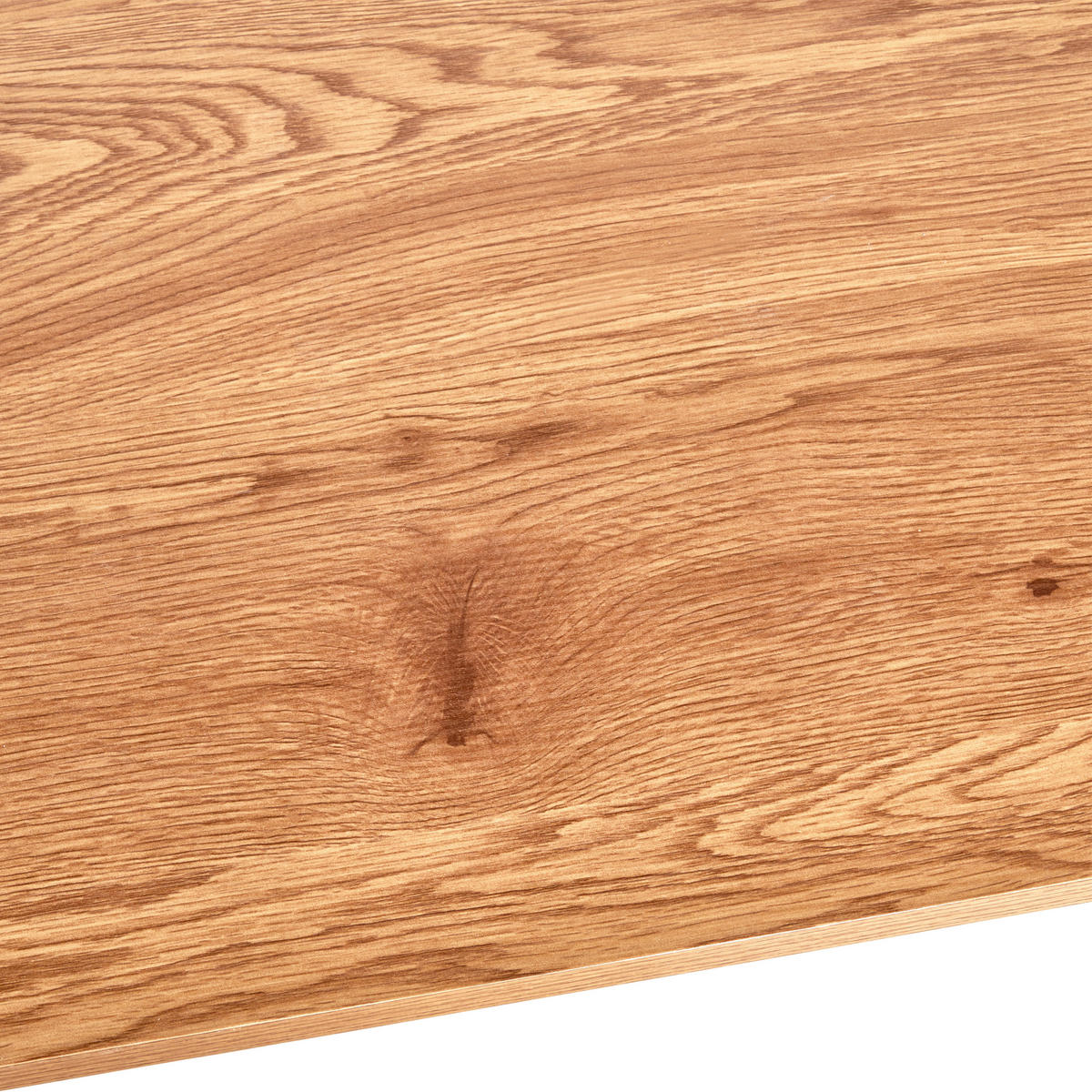 ECKSCHREIBTISCH  Schwarz, Eichefarben  - Eichefarben/Schwarz, MODERN, Holzwerkstoff (150/76,5/136,5cm) - MID.YOU