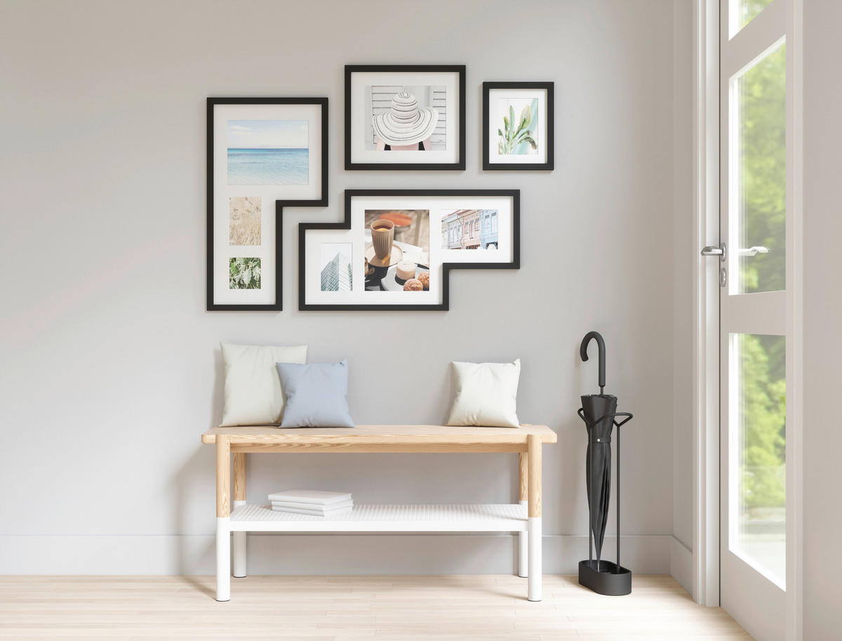 COLLAGERAM 8,3/38,4/69,2 cm  - svart, Design, plast (8,3/38,4/69,2cm) - Umbra