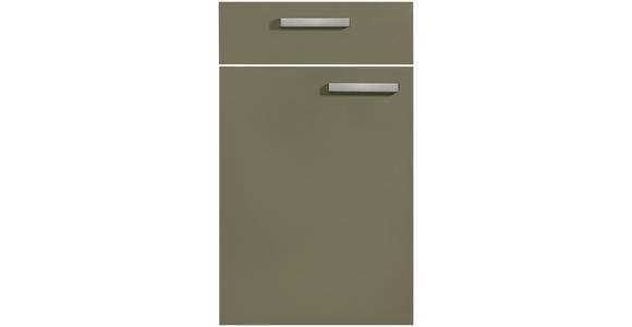 EINBAUKÜCHE   - Weiß/Grau, Design, Holzwerkstoff - Dieter Knoll