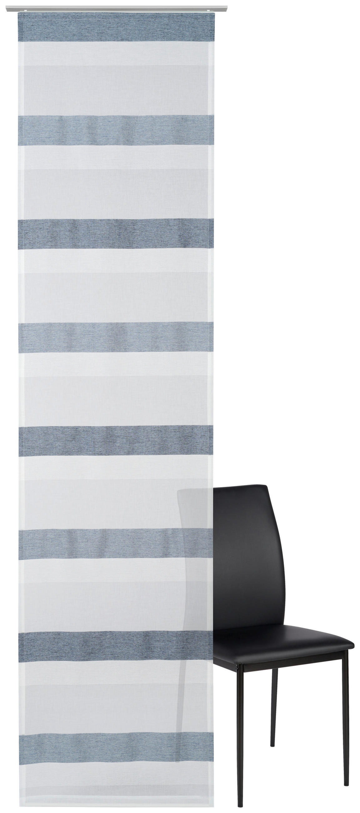 PANELNA ZAVESA   60/245 cm   - modra, Basics, tekstil (60/245cm) - Novel