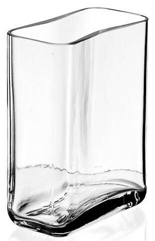 VÁZA 25 cm  - átlátszó, Basics, Üveg (20/25/10cm) - Ambia Home