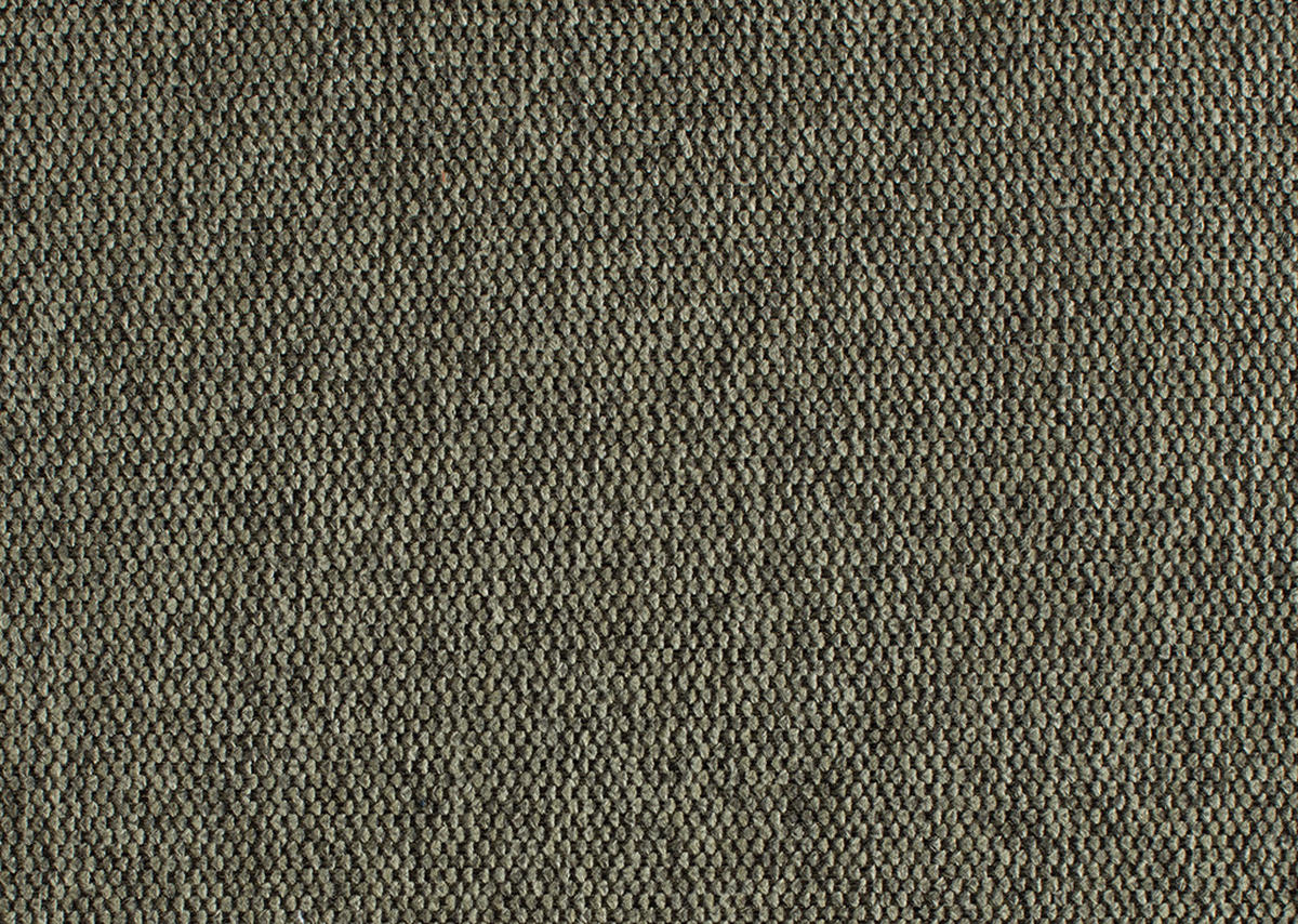 ECKSOFA in Flachgewebe Olivgrün  - Silberfarben/Olivgrün, Design, Textil/Metall (306/174cm) - MID.YOU
