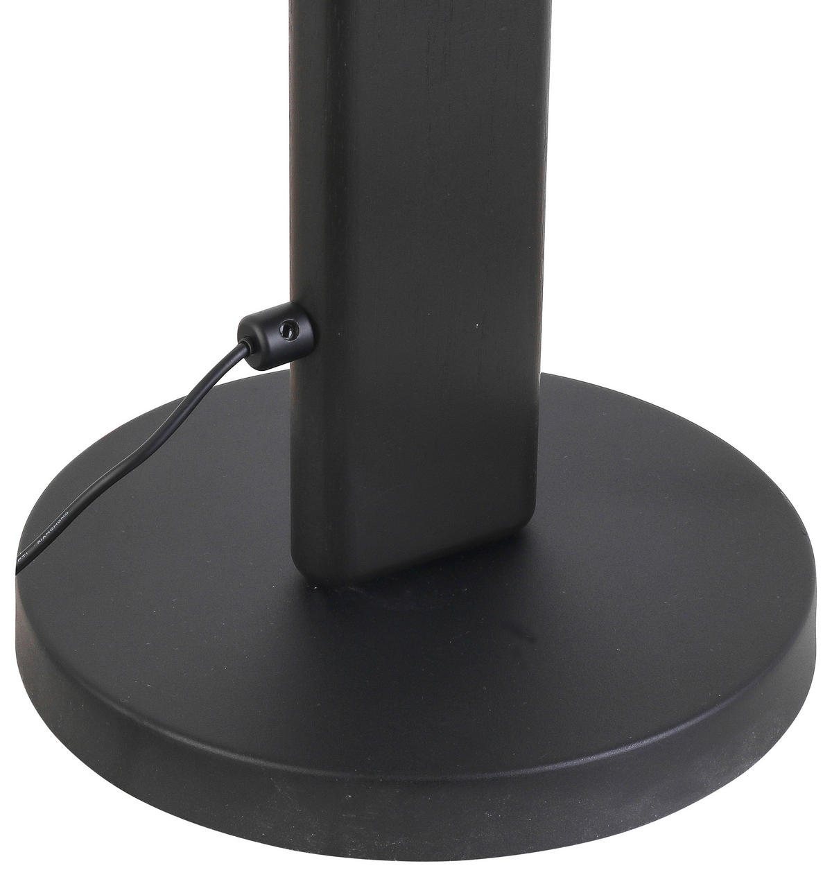STOJACÍ LED SVÍTIDLO, 25/151 cm  - černá, Trend, kov/dřevo (25/151cm) - Novel