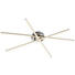 LED-DECKENLEUCHTE - Chromfarben, Design, Kunststoff/Metall (12/81/101cm) - Novel LED-DECKENLEUCHTE - Chromfarben, Design, Kunststoff/Metall (12/81/101cm) - Novel