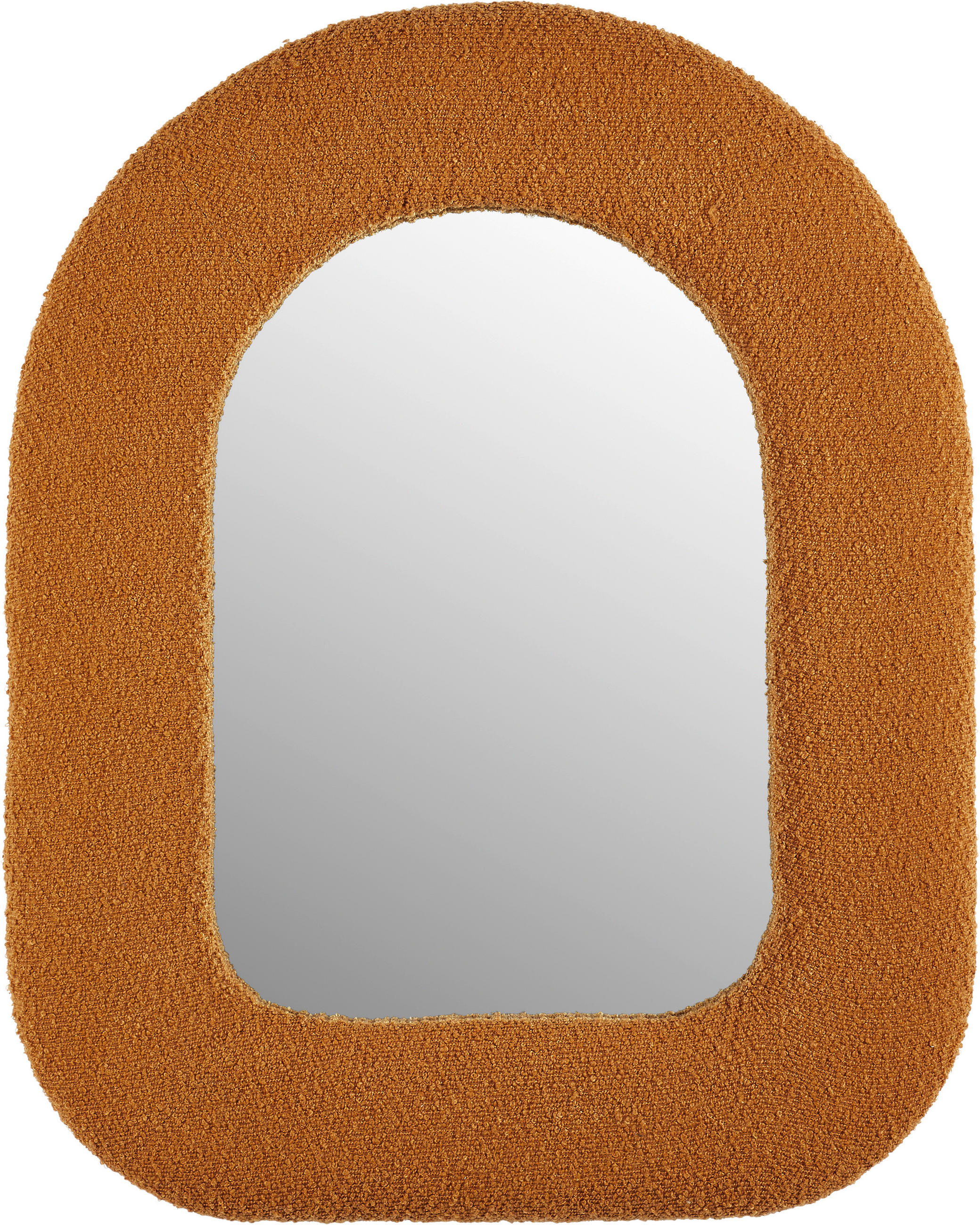 WANDSPIEGEL 60/76/4 cm    in  - Orange, Basics, Glas/Holzwerkstoff (60/76/4cm) - Boltze Home