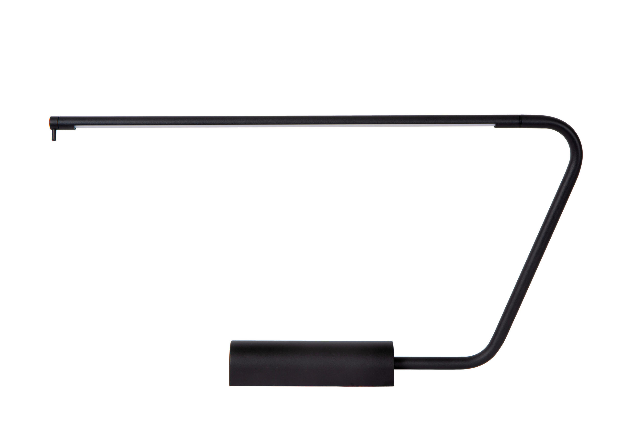 SCHREIBTISCHLEUCHTE MADISON 62.5/5.5/33 cm   - Schwarz, Design, Metall (62.5/5.5/33cm) - Lucide