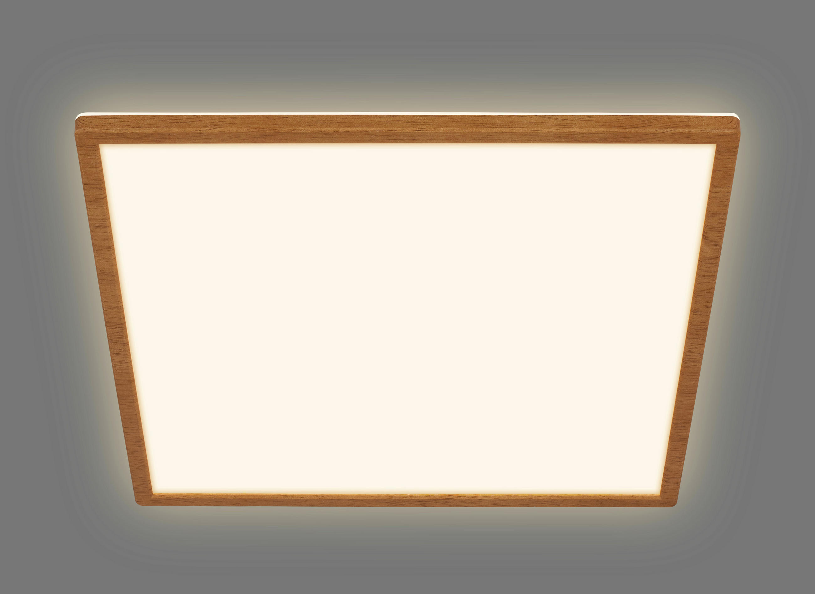 LED PANEL, 42/42/3 cm - farba duba, Basics, plast (42/42/3cm)