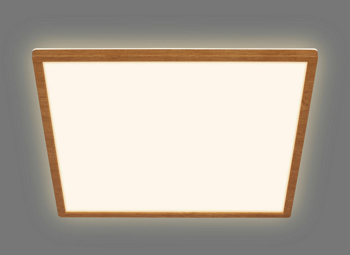 LED PANEL, 42/42/3 cm - farba duba, Basics, plast (42/42/3cm)