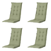 SESSELAUFLAGE in Grün  - Grün, MODERN, Textil (50/2/123cm) - Gardenson