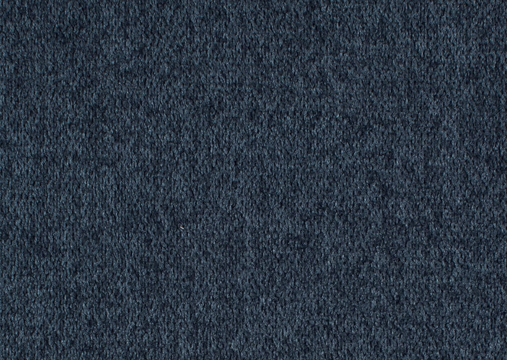 2,5-SITZER in Chenille Blau  - Blau/Schwarz, Design, Textil/Metall (188/84-104/104cm) - Valdera