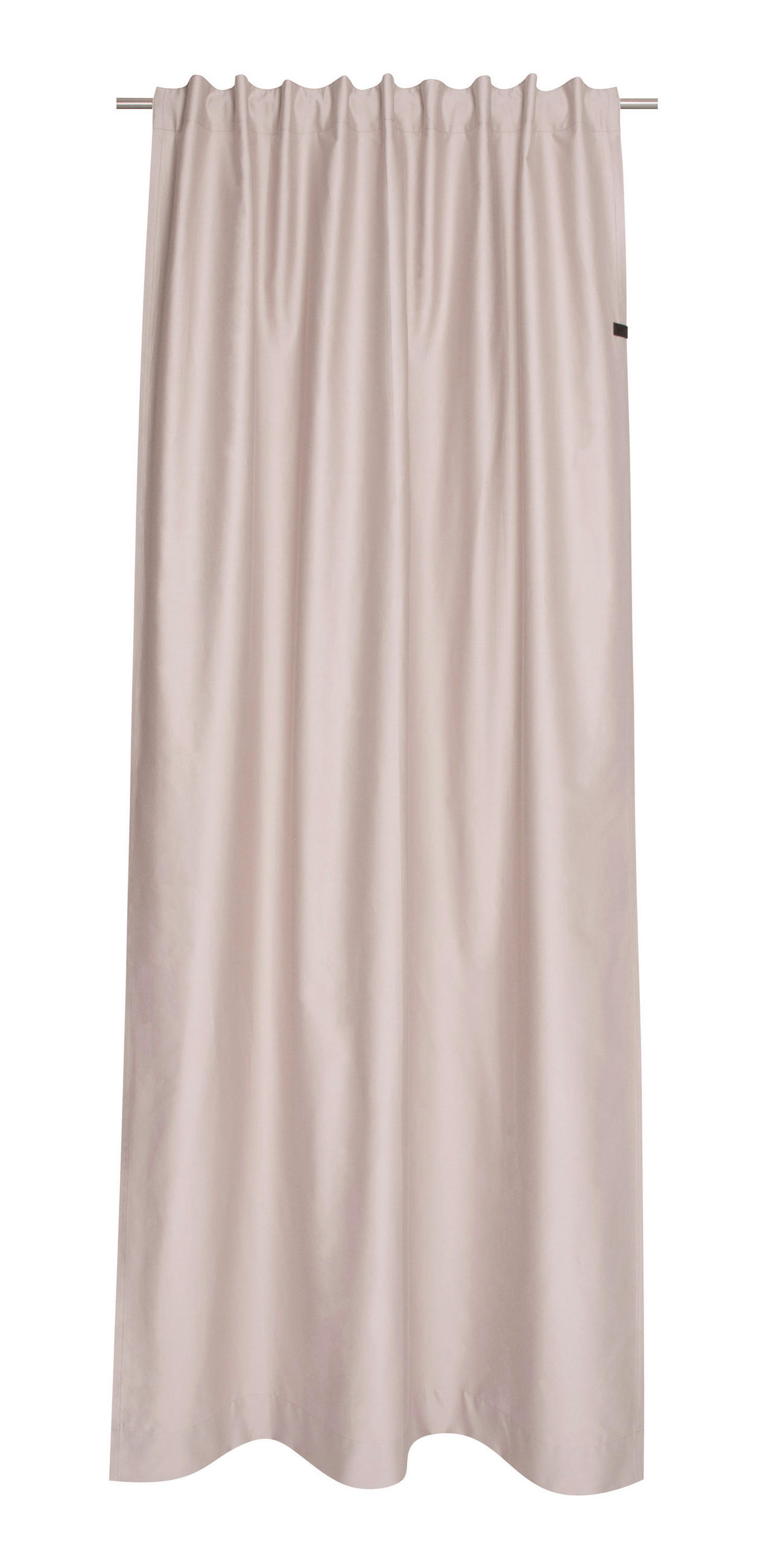 FERTIGVORHANG blickdicht  - Hellrosa, Basics, Textil (130/250cm) - Schöner Wohnen