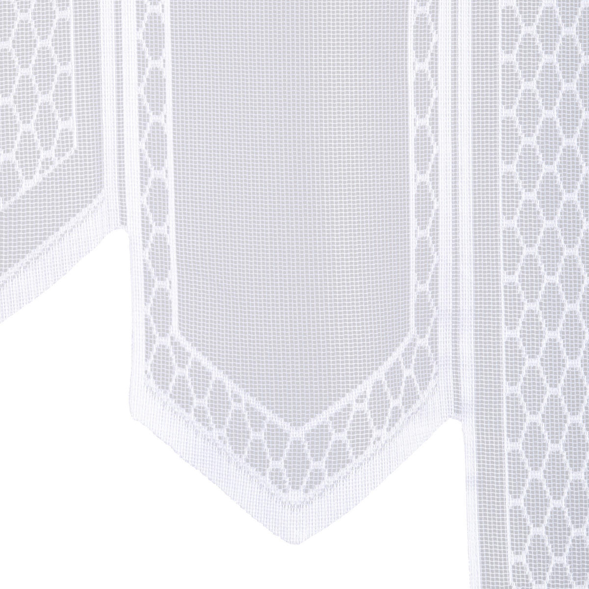 KURZGARDINE 2ER SET   150/75 cm   - Weiß, KONVENTIONELL, Textil (150/75cm) - Esposa