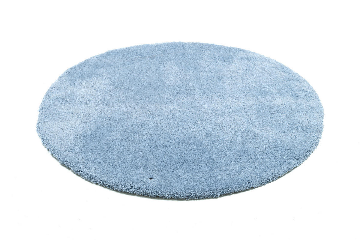 TEPIH VISOKOG FLORA  190/190 cm  svijetlo plava   - svijetlo plava, Basics, tekstil (190/190cm) - Tom Tailor