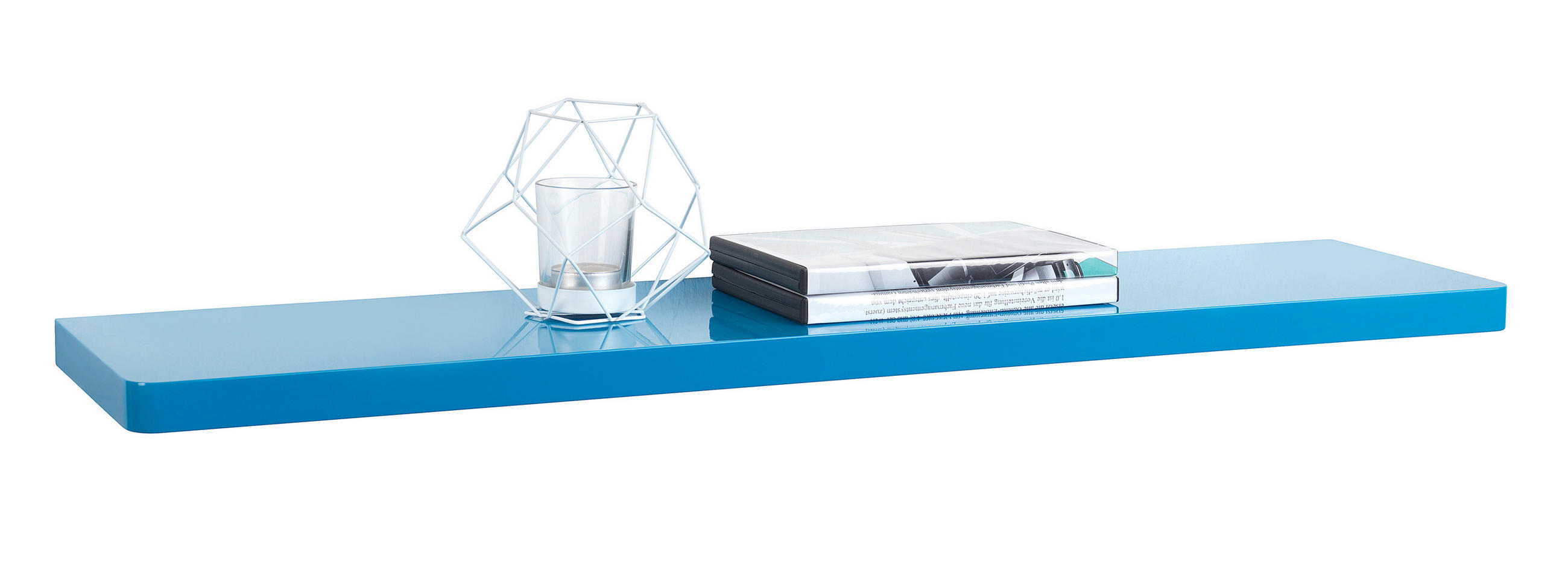 Wandboard in 80/2,5/20 cm Blau