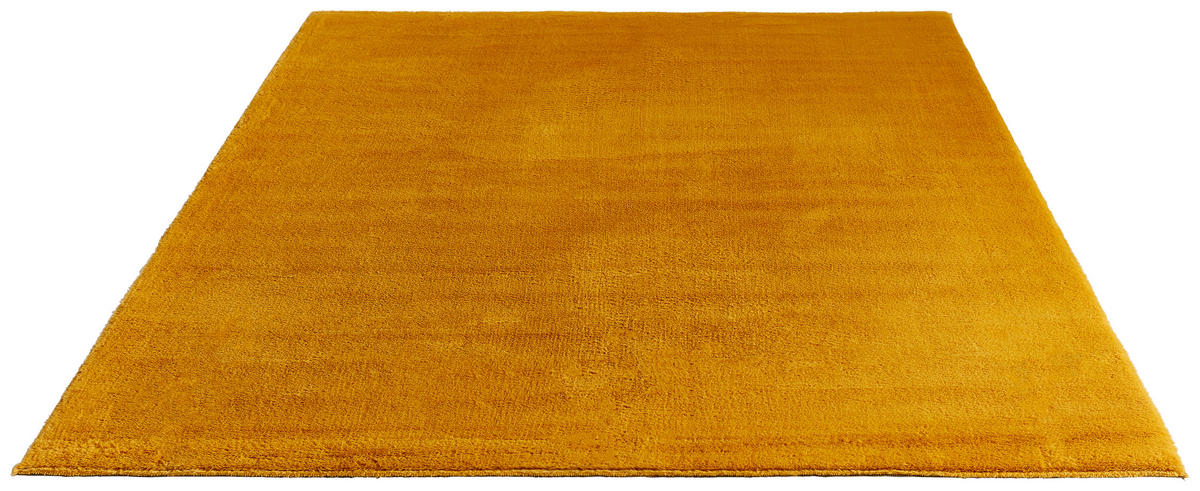 KOBEREC S VYSOKÝM VLASOM, 120/160 cm, žltá - žltá, Design, textil (120/160cm) - Novel