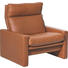 RELAXSESSEL Echtleder - Braun, KONVENTIONELL, Leder (91/97/95cm) - ERPO
