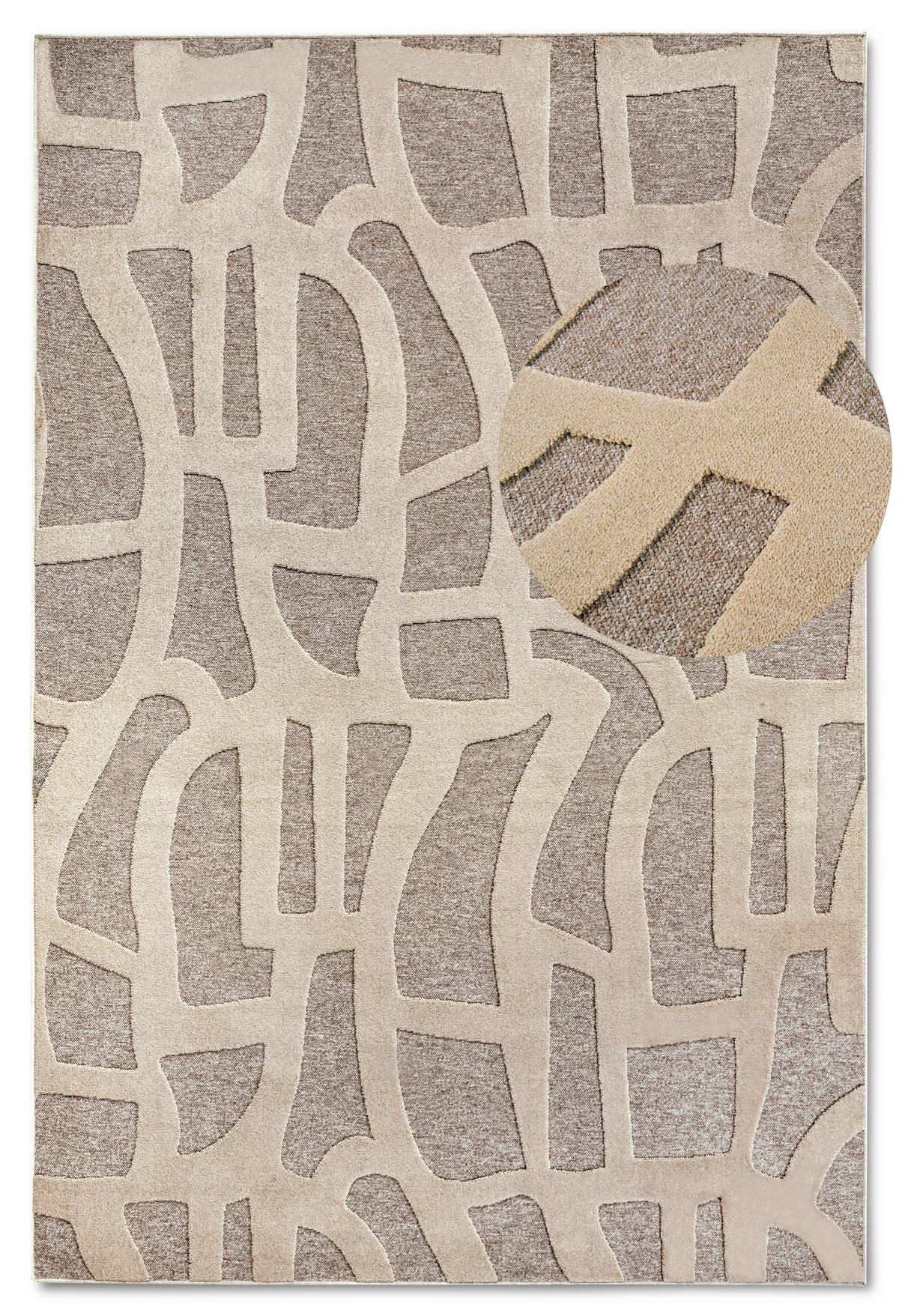 FLACHWEBETEPPICH 200/290 cm Kollektion 1879 Beige, Ecru  - Ecru/Beige, Design, Textil (200/290cm) - Villeroy & Boch
