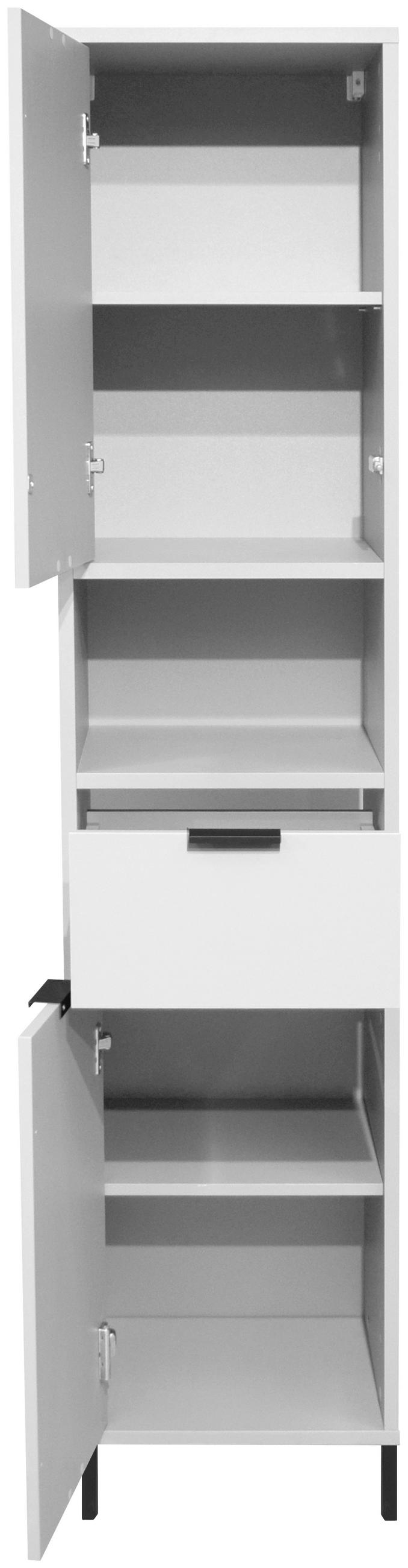 HOCHSCHRANK 41/189/38 cm  - Grau, MODERN, Holzwerkstoff (41/189/38cm) - Livetastic