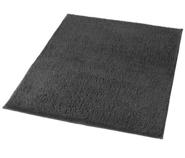 BADTEPPICH Schieferfarben  - Schieferfarben, Basics, Kunststoff/Textil (55/65cm) - Kleine Wolke