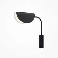 WANDLEUCHTE - Schwarz, Trend, Kunststoff/Metall (36,5/9,5/29cm) - MAYTONI
