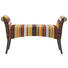 SITZBANK Mikrofaser Multicolor - Multicolor/Schwarz, Design, Holz/Textil (110/61/40cm) - Kare-Design