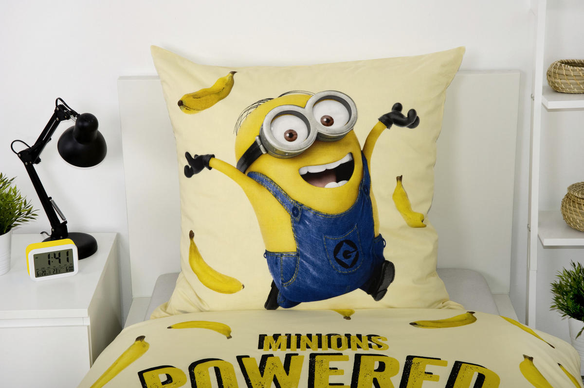 JUGENDBETTWÄSCHE Minions Renforcé 135/200 cm  - Multicolor, Trend, Textil (135/200cm) - Herding