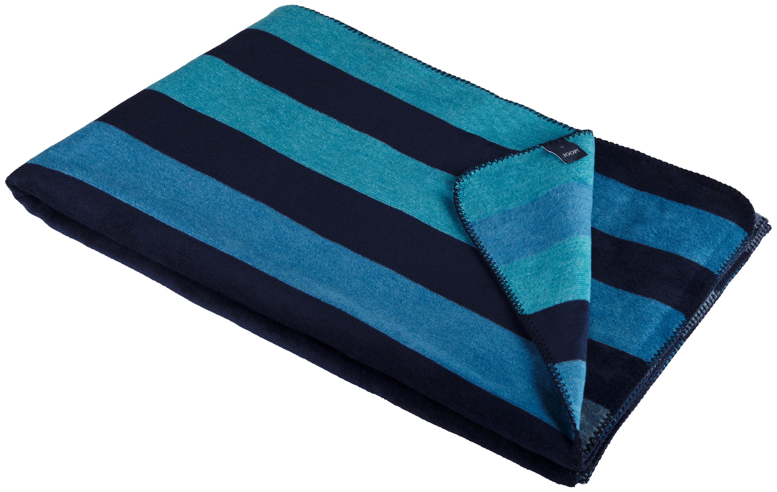 DECKE Tone 150/200 cm  - Blau, Design, Textil (150/200cm) - Joop!