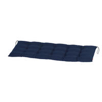 BANKAUFLAGE Uni  - Blau, KONVENTIONELL, Textil (48/6/140cm) - Siena Garden