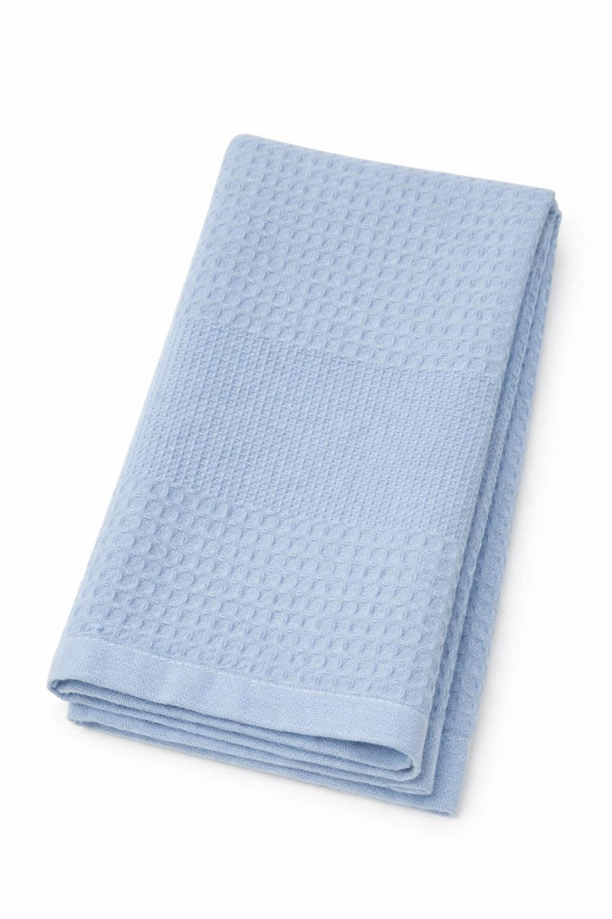 KRPA ZA POSUĐE plava  POLIRKA WAFFLE  - plava, Konvencionalno, tekstil (50/70cm)