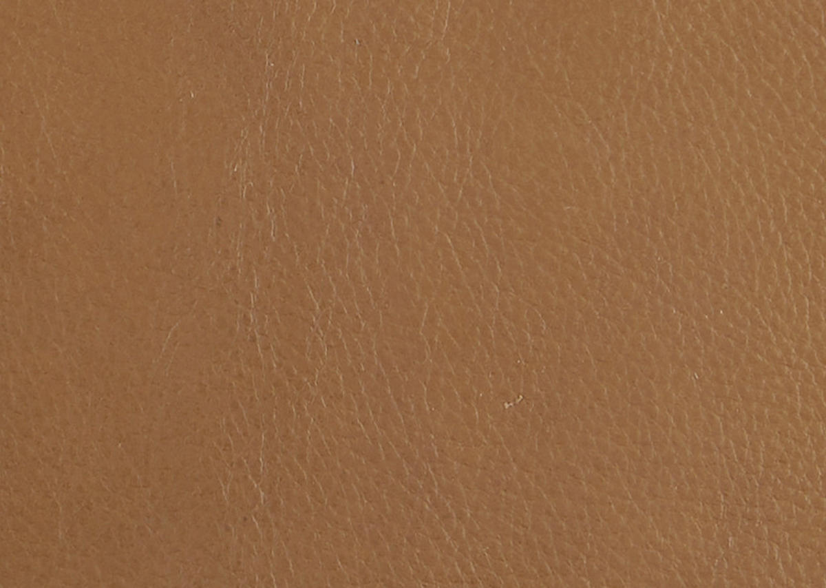 ECKSOFA Echtleder Cognac  - Cognac/Anthrazit, Design, Leder/Metall (290/230cm) - Johann Jakob