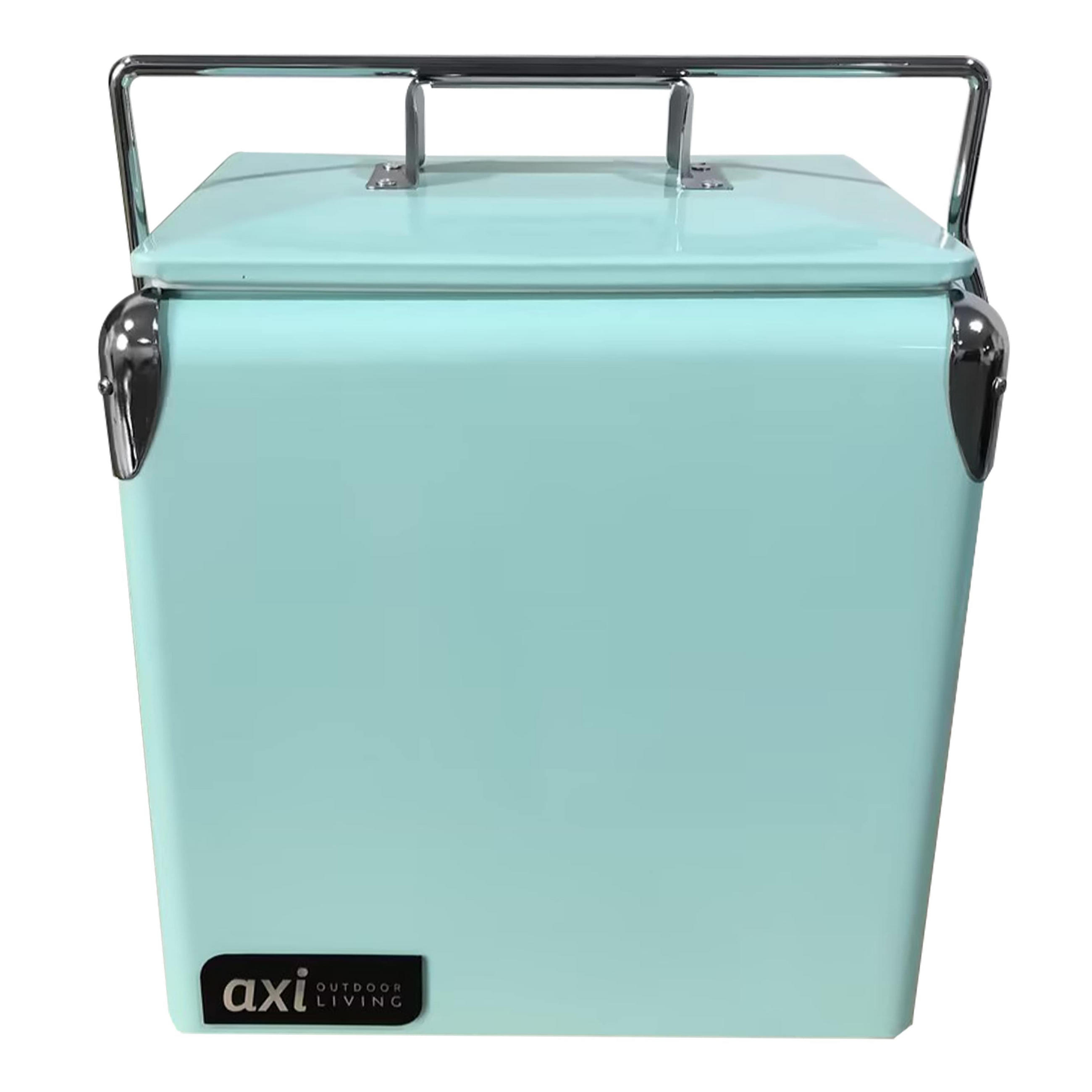 KÜHLBOX Mintgrün 13 l  - Mintgrün, KONVENTIONELL, Kunststoff/Metall (23,5/36/34cm) - Ambia Garden