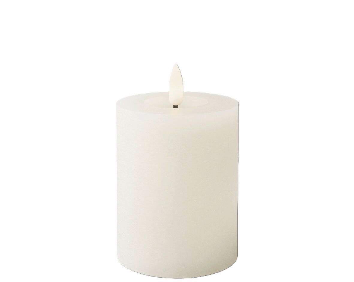 LED-KERZE 7/11,2 cm  - Weiß, Basics, Kunststoff/Paraffin (7/11,2cm) - Ambia Home