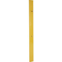 ŠATNÍ PANEL, žlutá, 15/218,3/13,2 cm - žlutá, Design, kompozitní dřevo (15/218,3/13,2cm) - Invivus