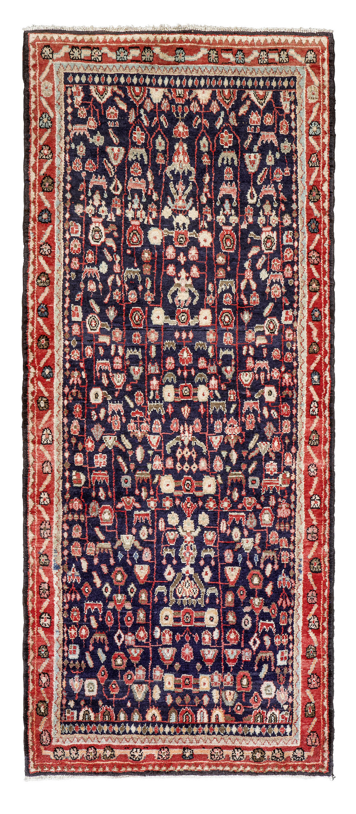 ORIENTTEPPICH 110/300 cm Hamedan  - Rot, Lifestyle, Textil (110/300cm) - Cazaris