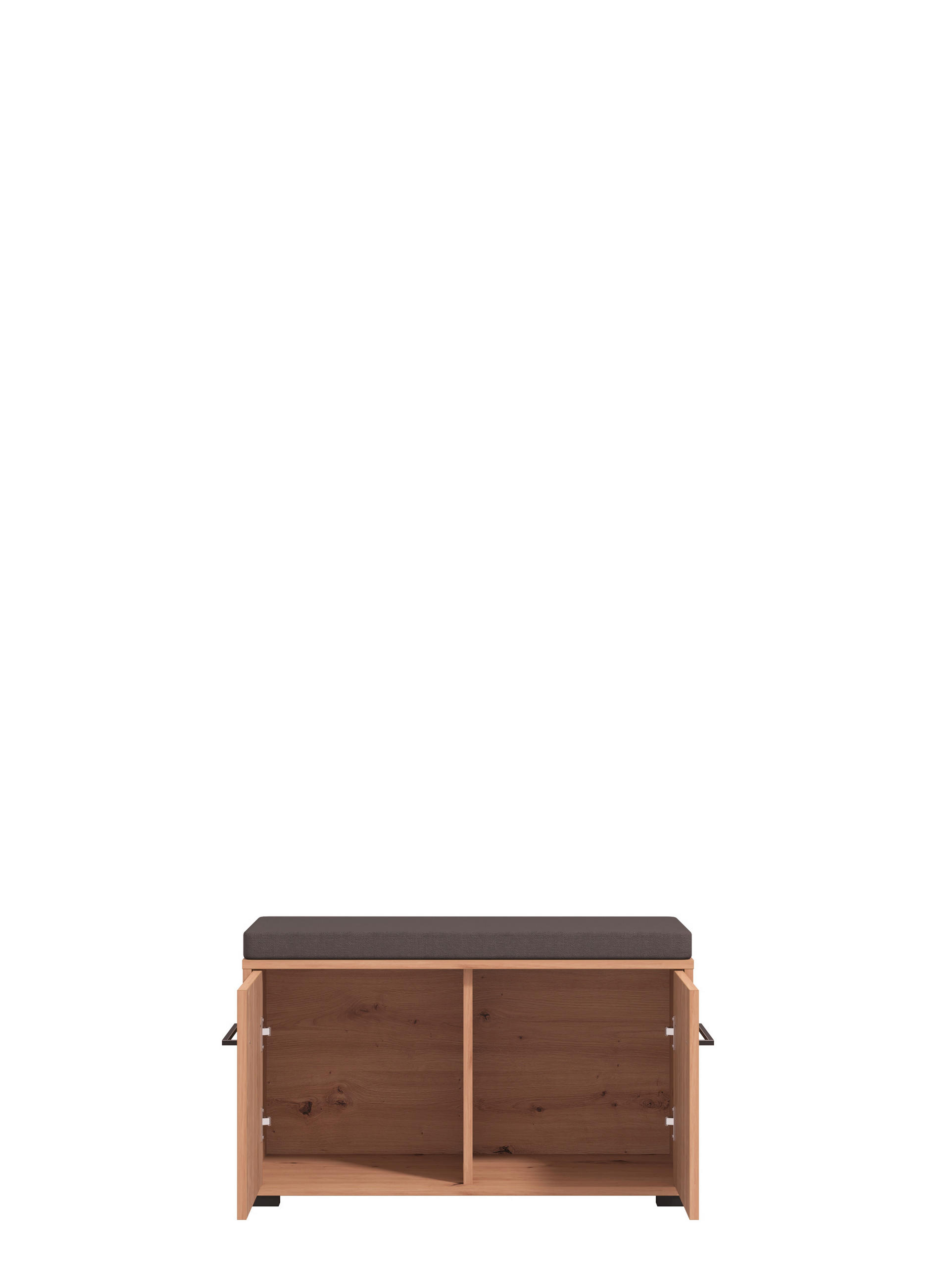 ELŐSZOBAPAD  - Artisan tölgy/szürke, Basics, faalapú anyag (80/49/40cm) - Xora