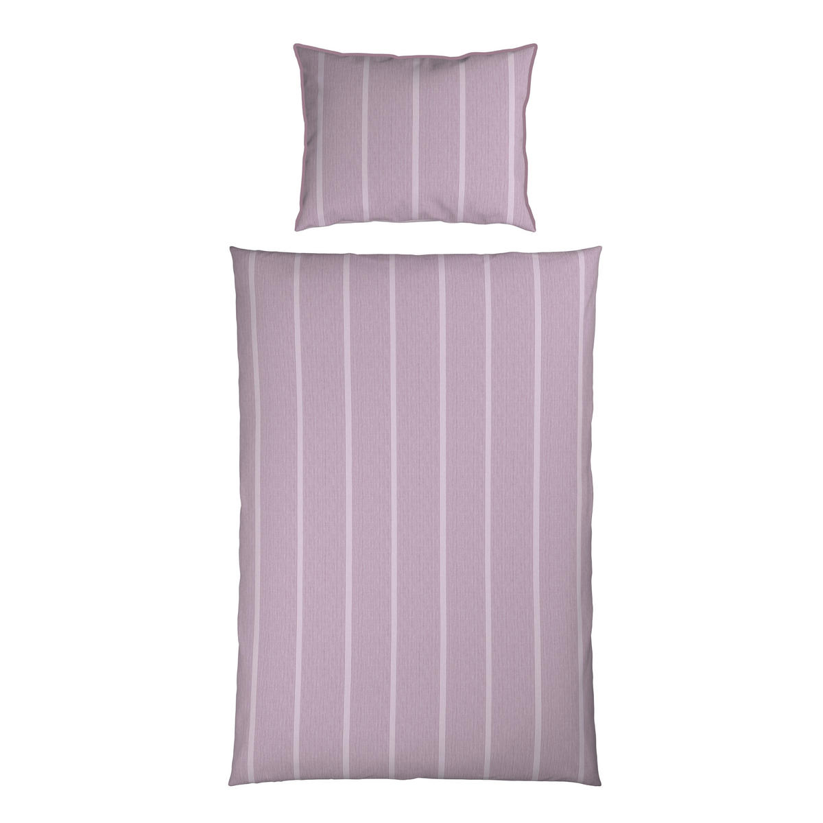 OBOJESTRANSKA POSTELJNINA 140/200 cm renforcé sivovijolična  - sivovijolična, tekstil (140/200cm) - Bio:Vio