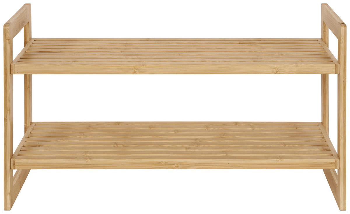 SCHUHREGAL 70/40/30 cm  - Naturfarben, Basics, Naturmaterialien (70/40/30cm) - Xora