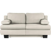 SCHLAFSOFA in Textil Creme  - Wengefarben/Creme, Konventionell, Holz/Textil (203/94/100cm) - Novel