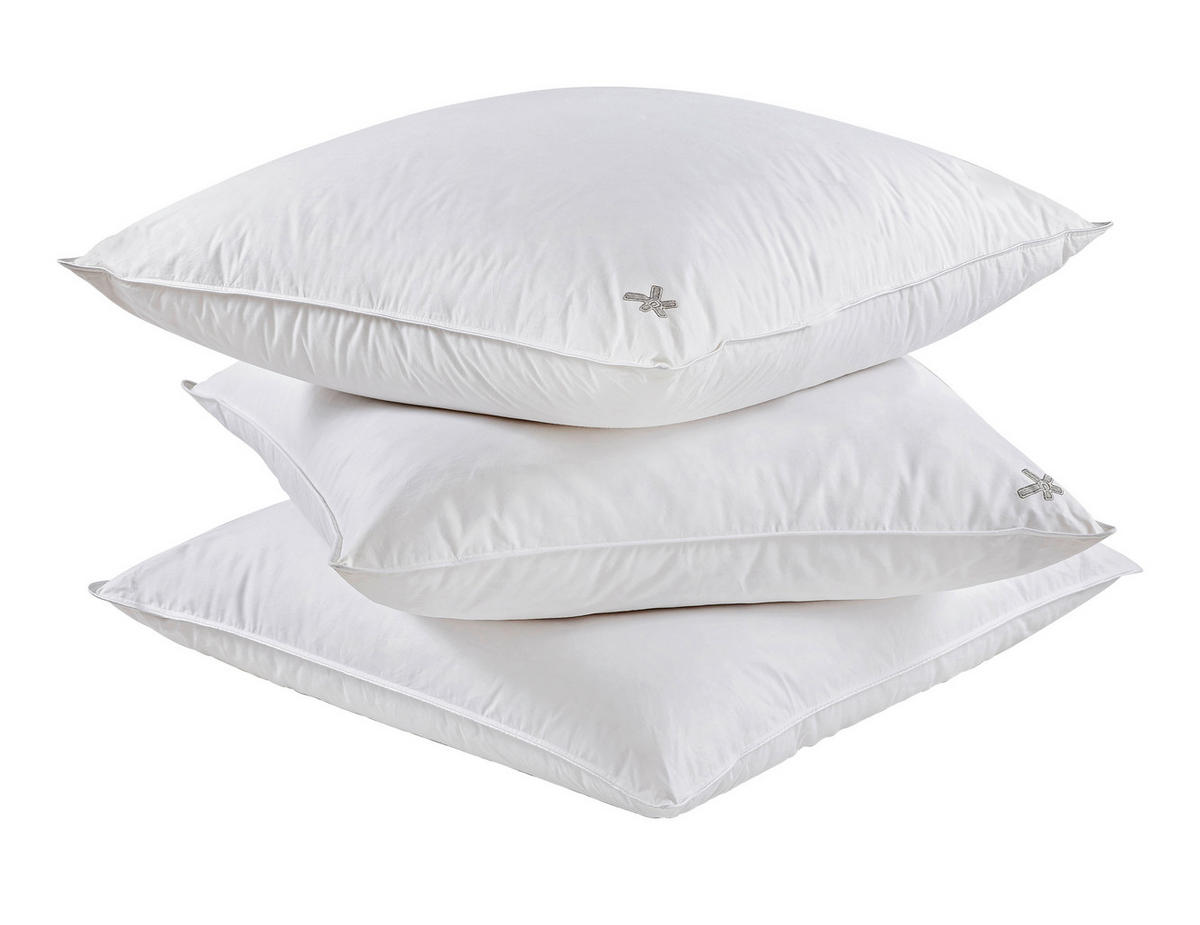 3-KAMMER-KISSEN  Essential  80/80 cm       - Weiß, Design, Textil (80/80cm) - Centa-Star