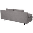 SCHLAFSOFA Lia in Webstoff Anthrazit  - Anthrazit/Schwarz, Design, Textil/Metall (197/84/92,5cm) - Hom`in
