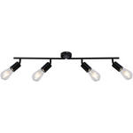 STRAHLER   - Schwarz, Basics, Metall (80/8,5/15,5cm) - Boxxx