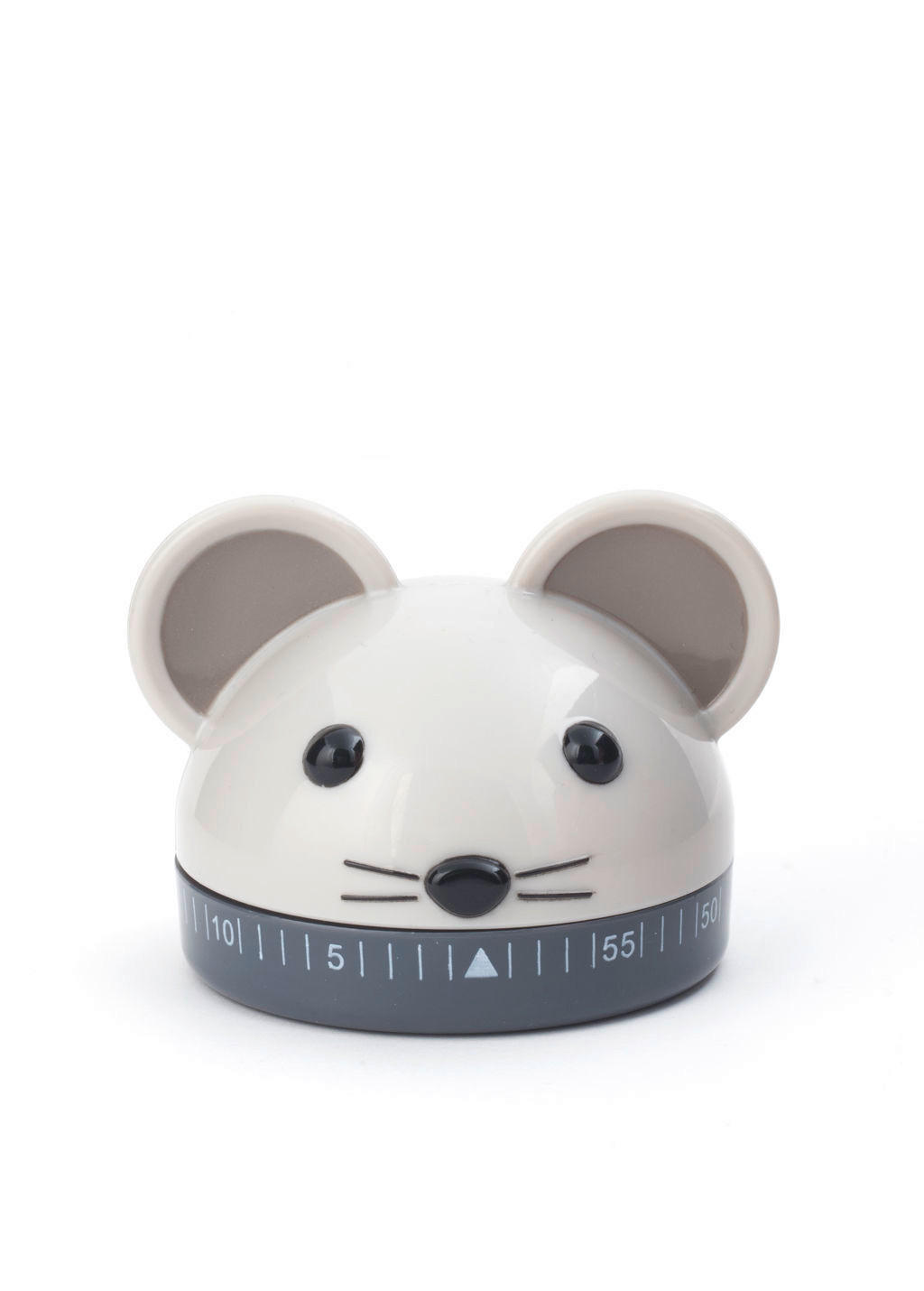 KUHINJSKI TIMER - višebojno, Konvencionalno, metal/plastika (5,2/6/6cm) - Kikkerland