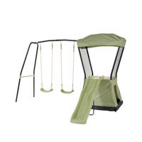 SPIELHAUS  - Schwarz/Naturfarben, KONVENTIONELL, Holz/Kunststoff (253/340/216cm) - EXIT Toys