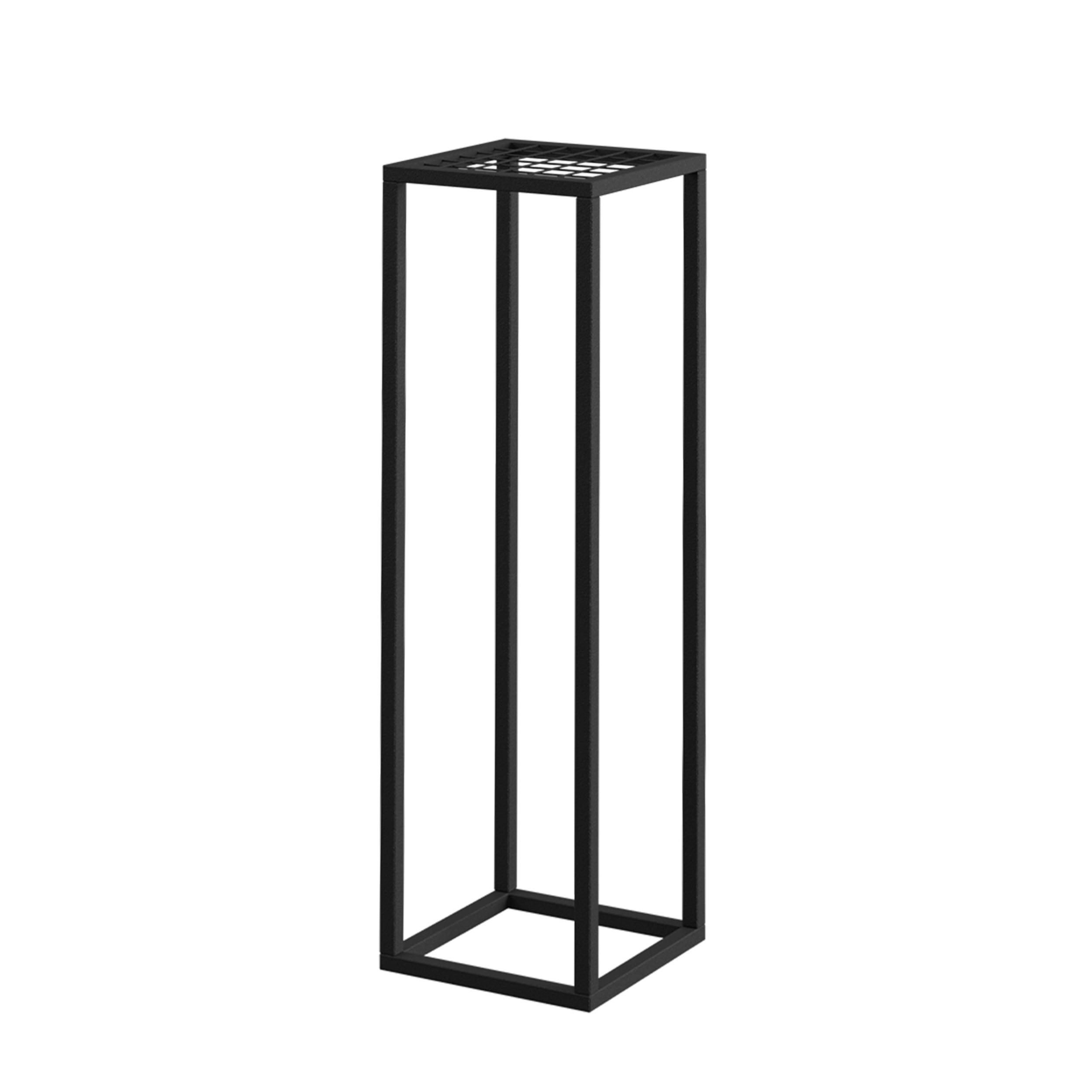 BLUMENSTÄNDER Metall  - Schwarz, Basics, Metall (19/75/19cm)